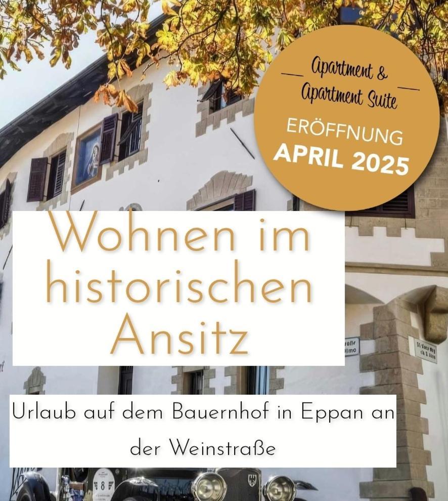 Ansitz Grustdorf Apartment Appiano Sulla Strada Del Vino Luaran gambar